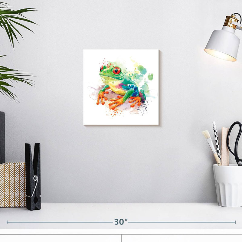 Crowle Tree Frog Splash, 10" H x 10" W