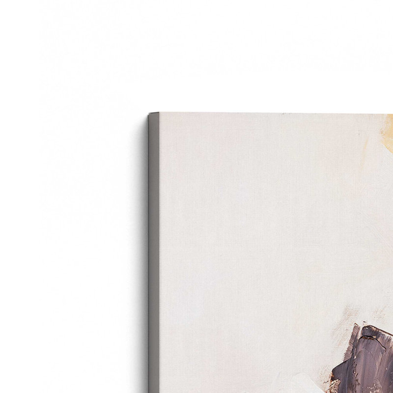 «Abstract Neutrals V1» par Prettypainter, reproduction d'art sur toile, H 36 po x l 24 po, Toile tendue, Ne s’applique pas
