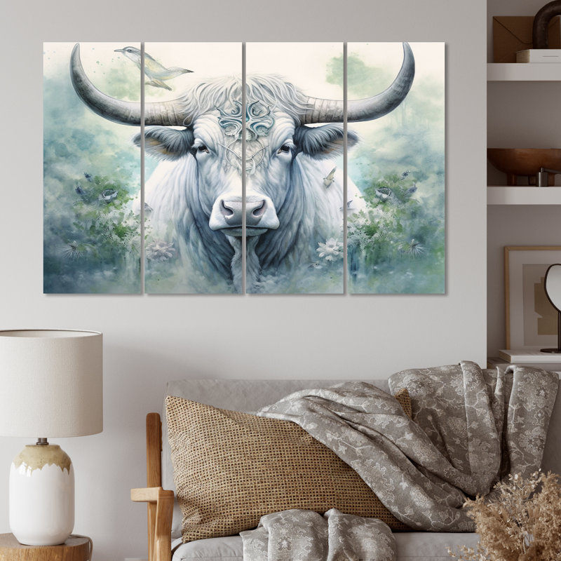 Rustic Castle I Animals Wall Decor on Metal
