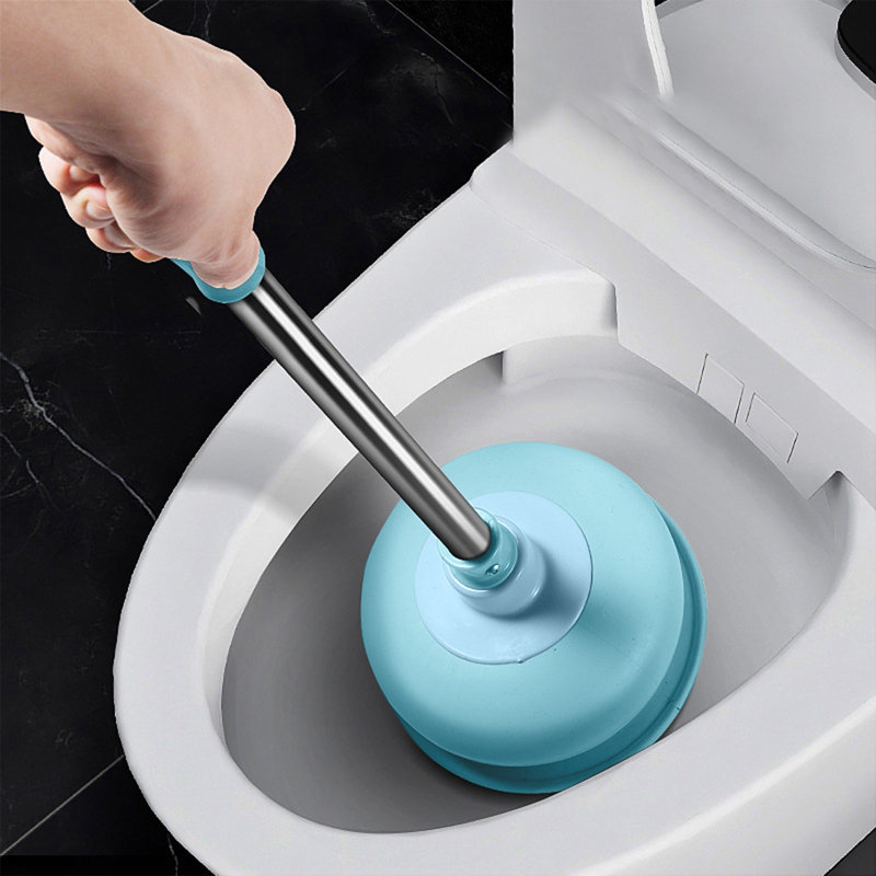 Toilette de toilette pour salle de bain, Bleu
