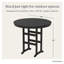 POLYWOOD Round Farmhouse Bar Table-1326116-7252611