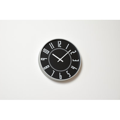 Lemnos Eki Train Station Clock - Black