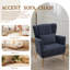 Fauteuil rembourré à oreilles-744171525
