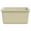 Belfry Kitchen Zosia 460mm W Single Bowl Stone Flush Kitchen Sink-66131901