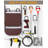 10 Pack Heavy Duty Pegboard Hooks, 1/4" Pegboard Drill Holder Tool Utility Hooks