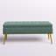 Banc de rangement rembourré en velours Kajana-1682510103