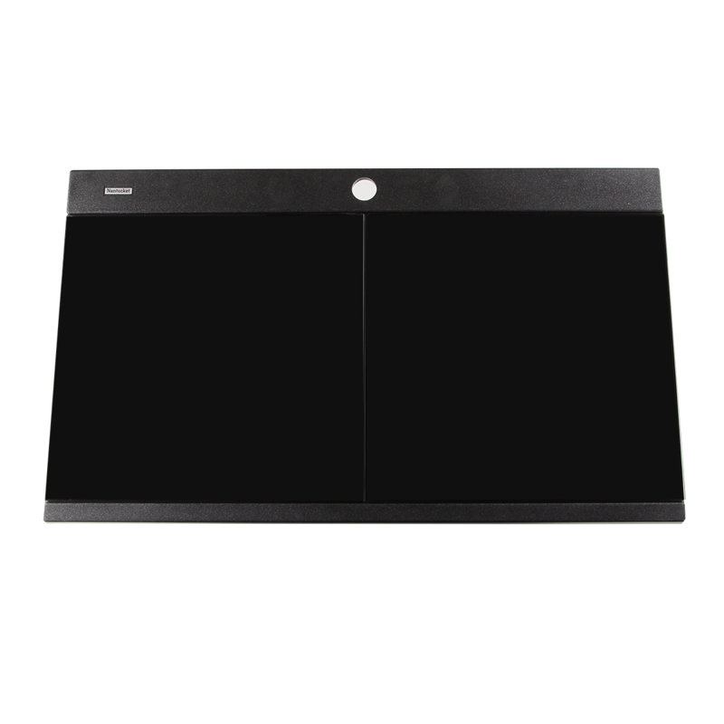 Plymouth 34'' L Double Basin Kitchen Sink, Black