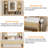 Makeup Vanity Desk With Mirror And Lights, 31.4" Dressing Table With Power Outlet And Storage Stool