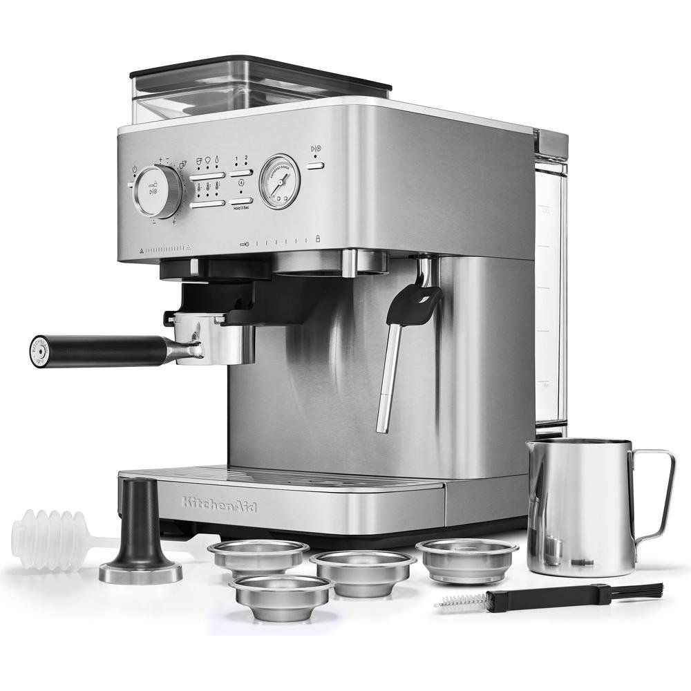 KitchenAid Semi Automatic Espresso Machine with Burr Grinder - Image 5