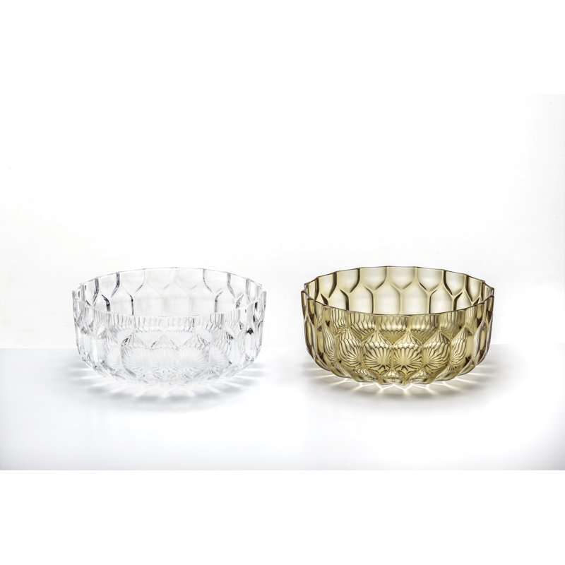 Jellies Transparent Or Mass-dyed Thermoplastic Technopolymer Bowl, Crystal