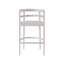 Nicoletta 42'' Wood Outdoor Bar Stool with Sunbrella® Cushion