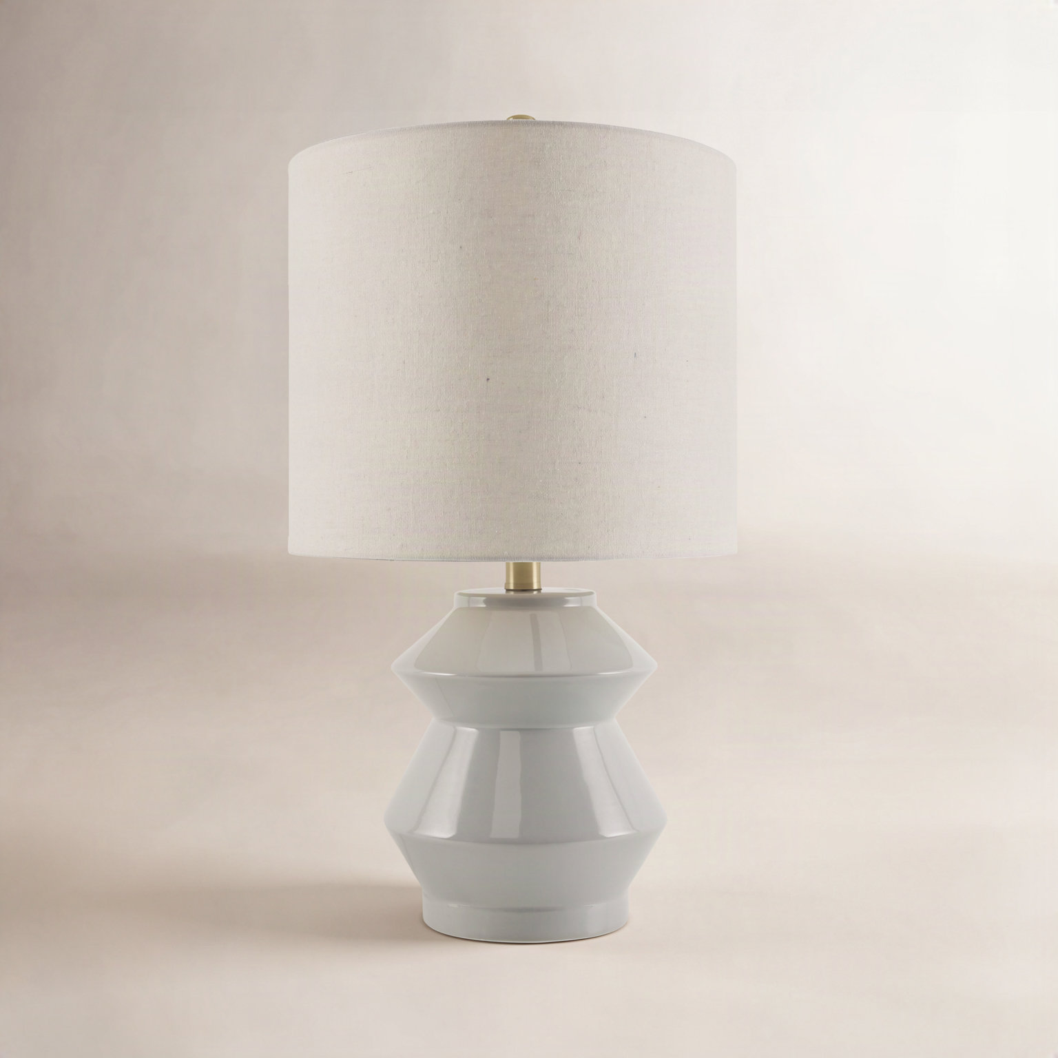Boyes Ceramic Table Lamp, Gray