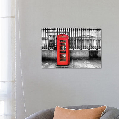 Telephone Booth At The British Museum by Susanne Kremer - Gallery-Wrapped Canvas Giclée on Canvas
