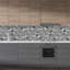 Carreau de terrain pelez et collez en PVC 6 po x 6 po