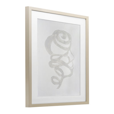 «Minimalist Coil», reproduction encadrée sous verre, conception de Vanna Lam