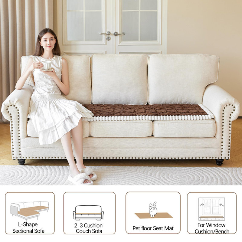 Housses de coussin rigolos rigolos pour canapé, H 1 po x l 70,8 po x P 27,5 po