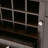 Bedford 54"W Solid Wood Transitional 3-Door Sideboard Buffet with Wine Rack and Adjustable Shelves-71321411