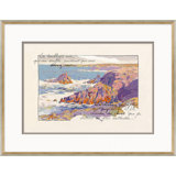 Rocky Shoreline - Coast Of France Giclee Print by Georges Pierre Guinegault