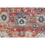 Hand Knotted Wool Area Rug in Rust-221655440