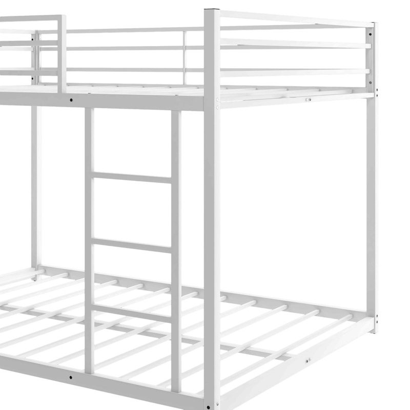 Lit superposé Orth Orth par Isabelle & Max ™, Double sur double, Blanc