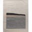Flatweave Wool Abstract Area Rug in Cream/Gray/Black