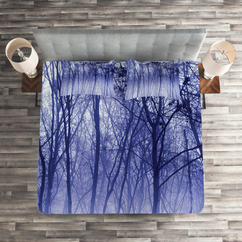 Rustic Polyester Coverlet