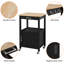 Solid Wood Top Kitchen Island-1433150965