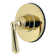 Kingston Brass Single-Handle Wall Mount Three-Way Diverter Valve with Trim Kit