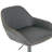 Ilmars Swivel Upholstered Faux Leather Adjustable Height Counter Stool