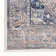 Jolien Machine Washable Persian Ivory Blue Area Rug