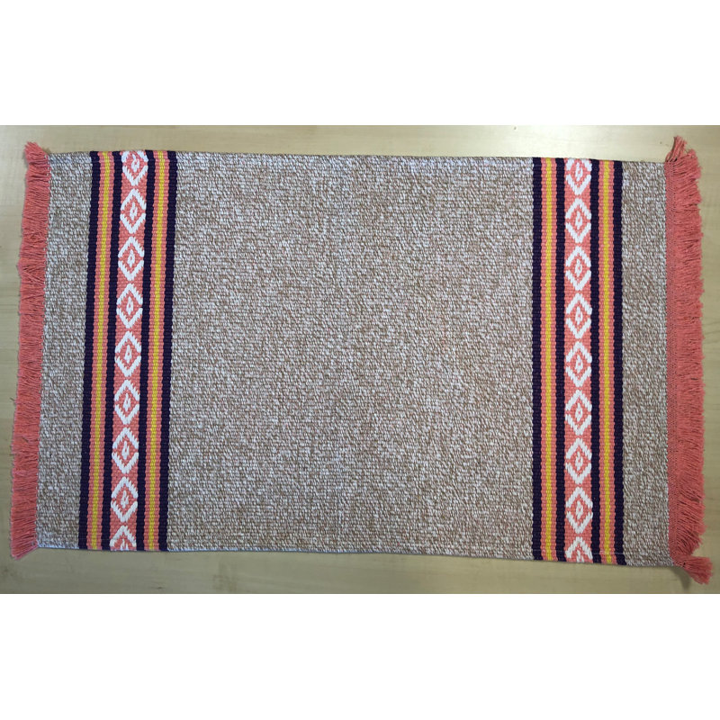 Peru Polyester Blend Bath Rug