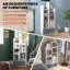 Komor 118cm H x 53cm W Step Bookcase