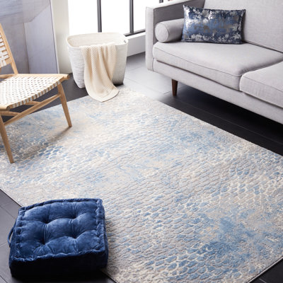 Lagoon Performance Abstract Rug
