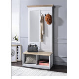 Melati Light Oak &  Finish Hall Tree Simple design, multi-functional use, classic and durable