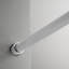 Porte de douche coulissante simple l 60 po x H 60 po | Verre trempé | Entièrement sans cadre-122919089