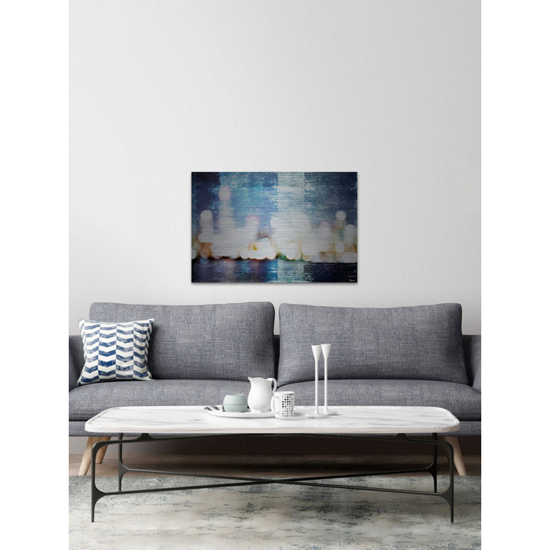 «City Scape» par Parvez Taj - reproduction de photo non encadrée sur métal, H 12 po x l 18 po