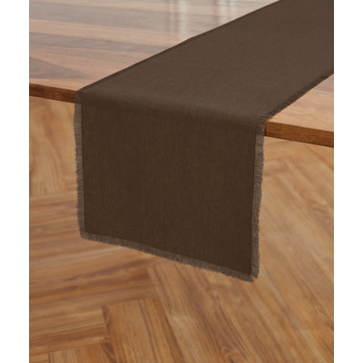 Fringe - 100% Pure Linen Table Runner