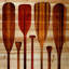 Paddles par Parvez Taj - reproduction de photo sur bois-58954768