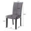 Ensemble de salle à manger 7 pièces, table à manger en épingle à cheveux avec 6 chaises, 3 options de couleurs-1109607507-1108495101
