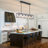 5-Light Dimmable Rectangle Kitchen Island Chandelier-162394468