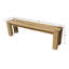 Banc d'extérieur en teck J Basicianna-1385728734