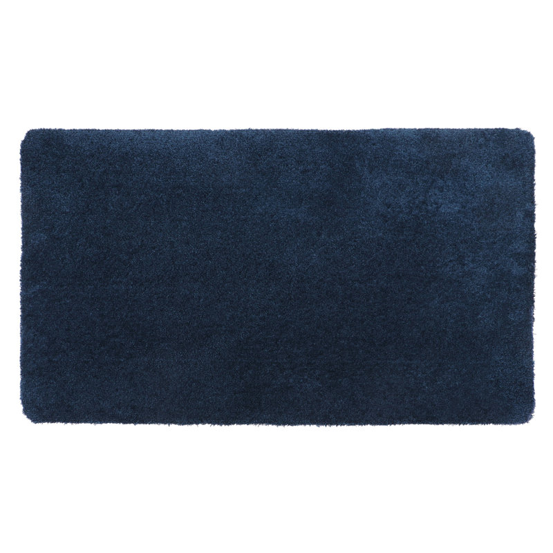 Non-Slip Bath Rug, Navy Blue, 60 x 100cm
