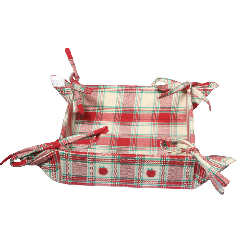 Brambly Cottage Madeley Fabric Decorative Basket, 6.35cm H x 13cm W x 13cm D