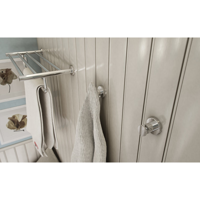Towel Rack, Polished Stainless Steel