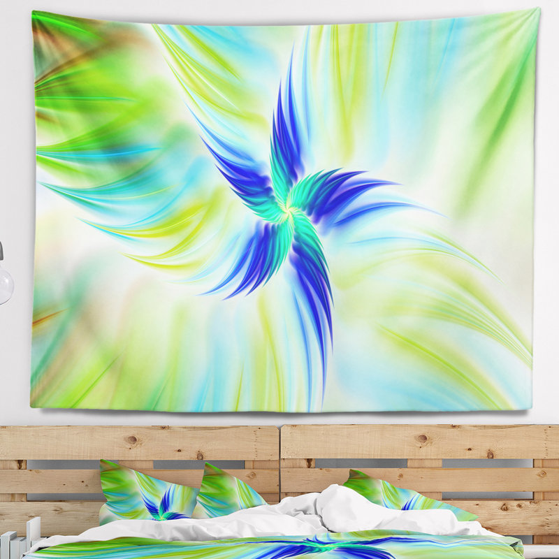 Tapisserie florale florale, H 68 po x l 80 po