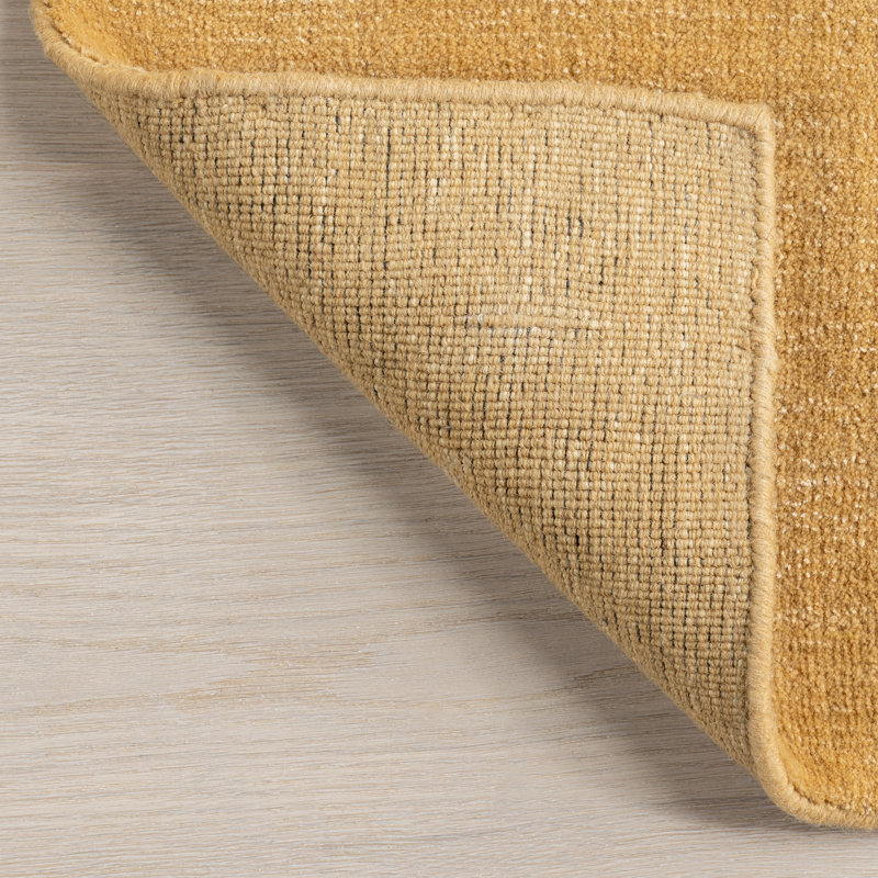 Tapis en mélange de laine moucheté Lahjar, Rectangle 7 pi 6 po x 9 pi 6 po