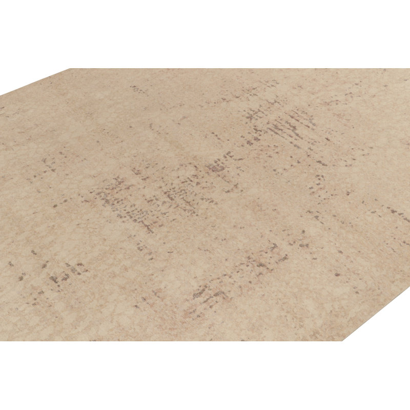 Distressed Homage Wool Abstract Area Rug, Rectangle 13' x 18'