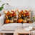 Red floral vintage lantern