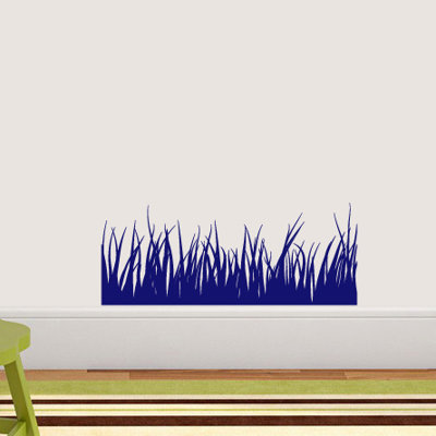 Adhésif décoratif herbe