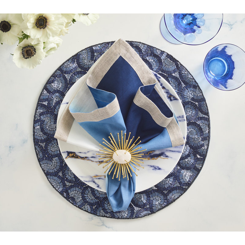 Lune Placemat, Blue